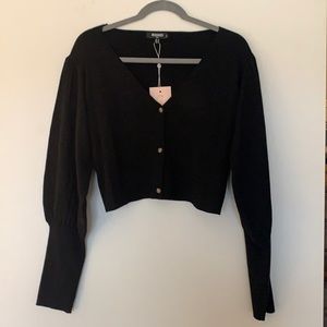 Missguided cropped cardigan